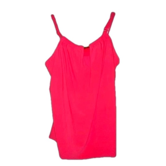 NWT Women's High Neck Keyhole Tankini Top | Aqua Green | Large - Picture 3 of 7